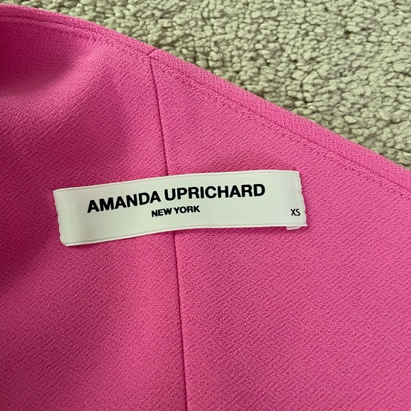 Amanda Uprichard Kyra Dress in shocking pink - Picture 5 of 5